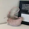 Bolsa de Dumpling da Moda Feminina 2026 Primavera Nova Moda Bolsa de Ombro Simples Estilo Coreano Design de Nicho Bolsa Feminina