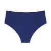 Comércio Exterior Transfronteiriço Calças Femininas Plus Size Simples Cor Sólida Respirável Algodão Puro Fundo de Calcinha Seda Gelada Sem Marcas Cintura Média Calcinhas