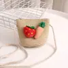 Sombrero de Paja para Niños Sombrero de Cubeta de Verano Sombrero de Sol para Niños y Niñas Bolso Pequeño Sombrero de Playa para Bebés Niñas Sombrero Pequeño Fresco y Juvenil