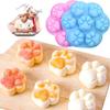 Molde de silicona de 7 garras para tartas, helado, gelatina, pudín, jabón, pastel, herramientas para hornear