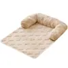 Cojín para Sofá de Mascotas Cuidadosamente Seleccionado, Sofá Engrosado y Anti-Rayaduras, Cama para Mascotas, Cama Antideslizante para Dormir de Gatos y Perros, Cama para Perros, Alfombra para Gatos