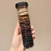 Goma para el pelo estilo cable de teléfono azul ins-style coreano, nuevo modelo 2026, cuerda para el pelo de alta elasticidad y duradera para mujer