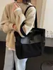 Bolsa de Lona Popular Transfronteriza Gran Capacidad 2024 Nueva Versátil para Mujer Bolso Cruzado Texturizado para Hombro Ropa de Trabajo Bolsa de Mano
