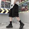 Pantalones Cortos Cargo Estilo Coreano ins para Estudiantes Masculinos y Femeninos, Sueltos de Verano de Pierna Ancha Casuales de Cinco Puntos, Pantalones Rectos Versátiles, Modernos