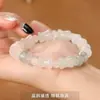 Pulsera de Esmeralda Natural del Tianshan para Mujer y Hombre Jade de Seda Dorada de Xinjiang Jade Blanco Jade Verde Esmeralda Pulsera de Cuentas