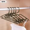 Percha Brillante Hogar Colgar Ropa Anti-Ángulo de Hombro Deslizante Colgar Camisola Colgar Ropa Colgar Ropa Sin Costuras Colgar Ropa de Plástico