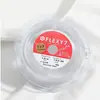 Hilo japonés importado cable de alambre dorado cuerda de alambre línea de perlas cadena para el cuello collar pulsera aretes línea de cuentas accesorios de bricolaje