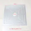 Regla para Drenaje de Piso de Acero Inoxidable, Plantilla Auxiliar Universal con Patrón en Forma de U, Nuevo Modelo Espesor para Apertura de Azulejos, Herramienta de Decoración