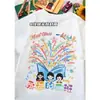 Uniformes de Clase para Jardín de Infancia, Camisetas Personalizadas para Niños, Autorretratos, Camisetas Culturales de Manga Corta Conmemorativas de Graduación para Estudiantes de Primaria y Secundaria, Bricolaje