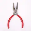Alicate de Bico Fino e Alicate de Corte Diagonal de 4,5 polegadas com Cabos Revestidos de Plástico, Alicates Portáteis para Joias DIY