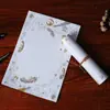 Serie Estelar Sellado Sellado Sellado Papel de Carta Plateado Sobre Personalidad Artística Carta de Amor Pintura Almacenamiento de Papel de Carta Bolsa para Cartas