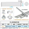 Accesorios para Estante de Almacenamiento DIY de Eje Óptico, Materiales de Exhibición Hechos por Uno Mismo, Base de Fijación para Mesa de Armario, Conector de Soporte Cruzado de Aluminio