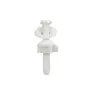Tornillo de Fijación para Tapa de Inodoro Pestillo de Bisagra Antiguo para Tapa de Inodoro Plástico Accesorios de Baño Fijos Antiguos