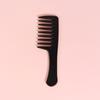 Pente de cabelo estilo de comércio exterior pente de óleo lidar com pente de forma de dente largo pente de cabelo reto pente de plástico úmido e seco