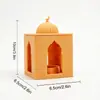 MM3D008 Ornamentos arquitetônicos de estilo étnico transfronteiriço, decorações de mesa festivas, ornamentos de plástico, luzes noturnas LED criativas, peças de exibição