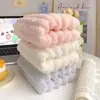 Toalla de Baño de Terciopelo a Rayas Dulces Extra Gruesa Secado Rápido Terciopelo Coral Más Absorbente Nuevo Estilo Gorro Secado de Cabello para Mujer