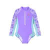 Ropa de Protección Solar para Bebés Modelo Nuevo Transfronteriza, Hecha a Medida por el Fabricante, Traje de Baño Cómodo para Niñas, Ropa de Protección Solar Segura para Niñas, Hecha a Medida