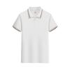 Camisa Polo de Verão Fina com Lapela e Manga Curta Uniforme de Trabalho Logotipo Personalizado Estampa Roupa para Team Building da Empresa Camiseta de Publicidade Bordado