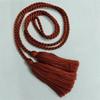 Diretamente do Fabricante: Fio de Poliéster Cor de Bala de Banana com Borlas Duplas, Corda Torcida, Borla de Cintura, Cordão de Chapéu, Cordão, Xangai, Hangzhou