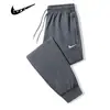 Pantalones Casuales Nuevos de Punto de Algodón Sueltos para Hombre de Primavera y Otoño, Pantalones Largos para Estudiantes, Joggers Elásticos Deportivos para Exteriores, Pantalones de Chándal