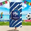 Toalla de Playa Mundial 2026 Toalla de Playa Equipo de Fútbol de Brasil Microfibra Secado Rápido Absorbente de Agua Toalla de Playa Toalla de Baño
