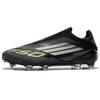 Zapatos de Fútbol Populares Transfronterizos de Caña Baja Sin Costuras Tejidos Fly-Knit para Hombres y Mujeres, Jóvenes Ag Tacos Largos y Tacos Rompedores Zapatos de Fútbol para Entrenamiento en Césped
