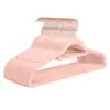 Organizador multifuncional percha aterciopelada antideslizante para ropa de plástico seca y húmeda, uso doméstico percha mágica sin marcas