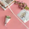 Novo ponto 1cm Branco Vazado fio de algodão pequena etiqueta de código de barras renda acessórios de vestuário bordado solúvel em água renda de seda de leite