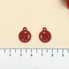 Surtido de 30 suministros de boda de bendición de fortuna roja estilo chino, colgante DIY, caja de dulces, llavero, accesorios de joyería