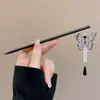 Horquilla de Borla Estilo Antiguo Dinastía Han, Nueva Horquilla de Alto Nivel Chinoiserie, Horquilla Diaria Chinoiserie para Cheongsam, Accesorios para el Cabello