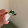 Anillo de Estilo Étnico Retro para Mujer 2025 Nuevo Diseño de Nicho Anillo Abierto para Dedo Índice Americano de Alta Gama Anillo Personalizado