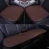 Adecuado para Dongfeng Nissan Yida Cojín de Asiento General para Todas las Estaciones de General Motors Cojín de Asiento Transpirable de Lino Cojín de Asiento Antideslizante de Tres Piezas