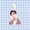 Etiqueta de bagagem Liu Xianhua pingente de mochila corrente ornamento pendurado etiqueta pendurada periférico TikTok mesmo estilo