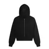Sudadera con capucha de terciopelo para hombre Jiayiku 2025 Otoño e Invierno Balaclava Chaqueta Sudadera con capucha