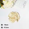 Venta al por mayor de productos nuevos transfronterizos Serie multicolor tridimensional Broches de flores de comercio exterior Bolsas de ropa Accesorios y materiales estilo coreano para bricolaje