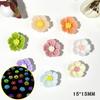 Jardim Luminoso diy Acessórios de Resina Flor de Hibisco Simulação Luminosa Flor Trombeta Margarida Cartão de Cabelo Decoração de Porta-Retrato