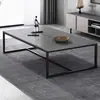 Mesa de centro para sala de estar, diseño moderno simple para apartamentos pequeños, casas de alquiler, oficina simple y uso comercial