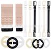 Set Transfronterizo de 18 Piezas Hebilla Elástica de Extensión de Sujetador Hebilla Antideslizante Cinturón Antideslizante para Sujetador Hebilla Elástica para Íntimos Set
