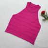 Camisola Sexy Sexy de Cuello Halter para Mujer 2025 Nuevo Estilo de Principios de Primavera Top Corto de Hombro Ajustado para Mujer