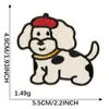 Patche de Etiqueta Bordada Fofo Animal de Estimação Cão Dachshund Fofo Pronto para Uso Atacado Autoadesivo Original Bordado Acessórios de Vestuário Patche de Tecido