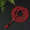 Pulseira de Contas de Jade Cabaça de Cinábrio Mineral Cru Natural Multi-Voltas Pulseira de Areia Dourada Roxa Joias Estilo Igual para Homens e Mulheres Venda por Atacado