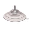 Amazon oferta caliente 60mm acero inoxidable tuerca de tornillo ventosa con M4M5M6M8M10 ventosa de plástico pvc transparente