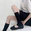 Nuevos Calcetines de Estilo Ballet para Primavera y Verano, Combinan con Todo, Cubre Piernas de Seda Helada con Manga de Moño, Estilo Dulce, Calcetines Apilados para Pantorrilla