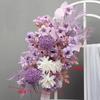 Nuevo Arreglo Floral de Boda Chiyidai Orquídea Set Arte Floral Punto Floral Flor en Maceta Flor de Camino Fondo Floral Esquina Floral Arreglo Panorámico Flor