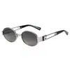 Ps33486 Gafas de Sol de Alto Gama con Nicho Ovalado Retro que Modifican la Forma del Rostro, Gafas de Sol Polarizadas de Metal Anti-UV