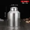 Latas de Té, Latas Selladas de Acero Inoxidable, Latas Pequeñas de Hierro, Tubos de Té para Viaje, Latas de Hierro Extra Grandes, Empaque Personalizado para Té