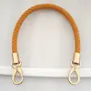 Bolso para Mujer Bolso Reemplazable con Cierre de Gancho Cuero PU Tejido de Mano Cierre de Metal Todo Fósforo DIY Accesorios para Bolsos