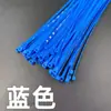 [100 Piezas/Paquete, Envío Gratis] Tiras de Plástico de Colores para Atar en Rojo, Amarillo, Azul y Verde para Manualidades de Jardinería y Atado