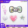 Descuento por Cantidad Grande Fábrica Personalizada Etiqueta de Chaqueta de Plumas Corazón Arena Movediza Etiqueta Inflable Colgante de PVC Transparente Colgante TPU