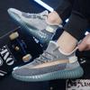 Novos sapatos masculinos de malha para o verão de 2025, calçados da moda em lona, todos os estilos casuais coreanos, calçados masculinos da moda, tênis esportivos, sapatos de pano